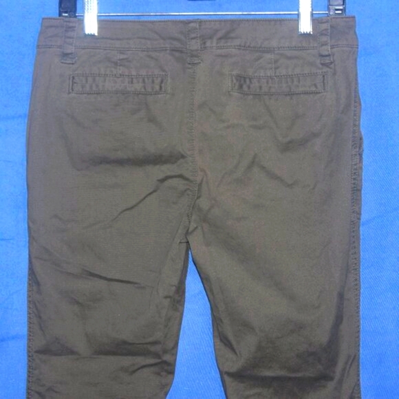 JCP Khaki Green Zip Pocket Pants 6P - Picture 6 of 6